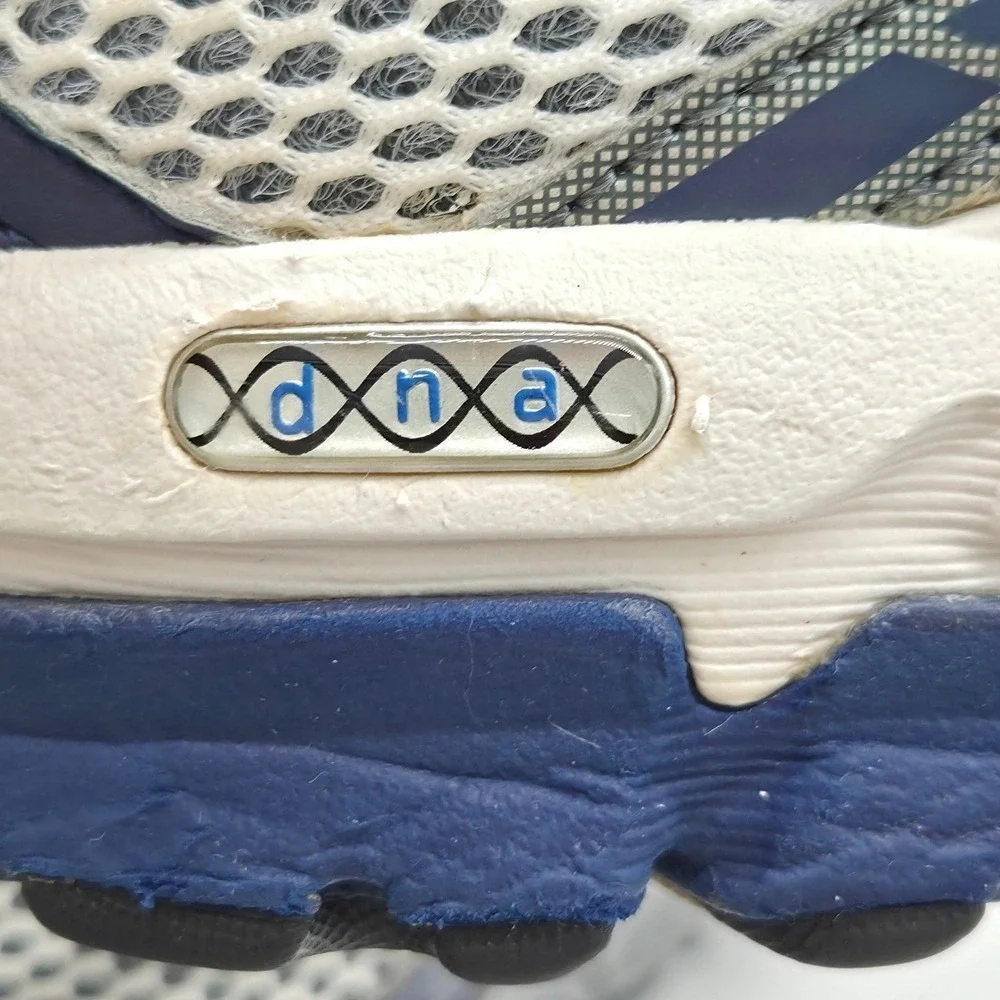 Brooks Shoes Athletic Men Blue, White And Gold Run Casual Length-12.5